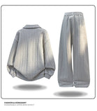 Men Autumn Casual Sportswear Set Two Piece Soft Comfort Fabric Outdoor Activewear Collar Half Zip Hoodie Elastic Waist Sweatpant